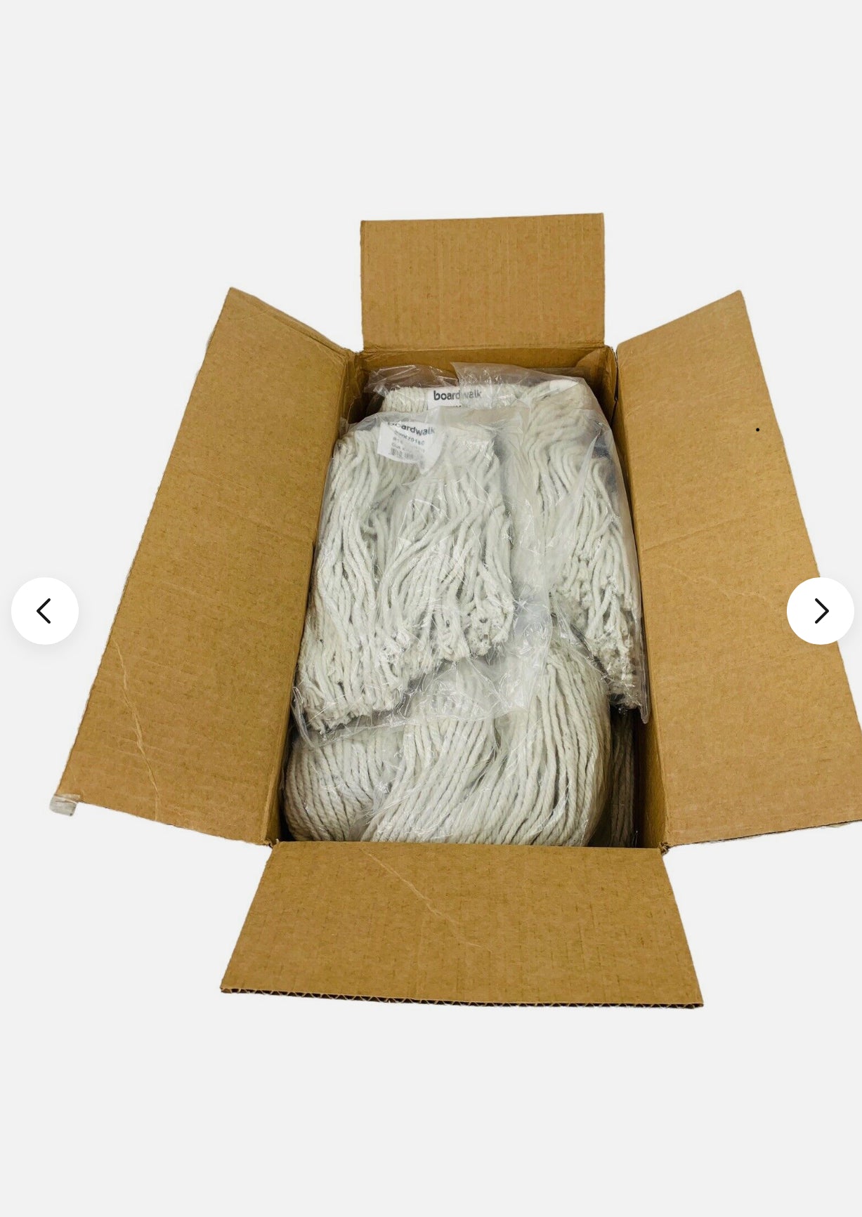 16" RAYON MOP HEADS - #16 Cotton Cut End Mop BWK2016C