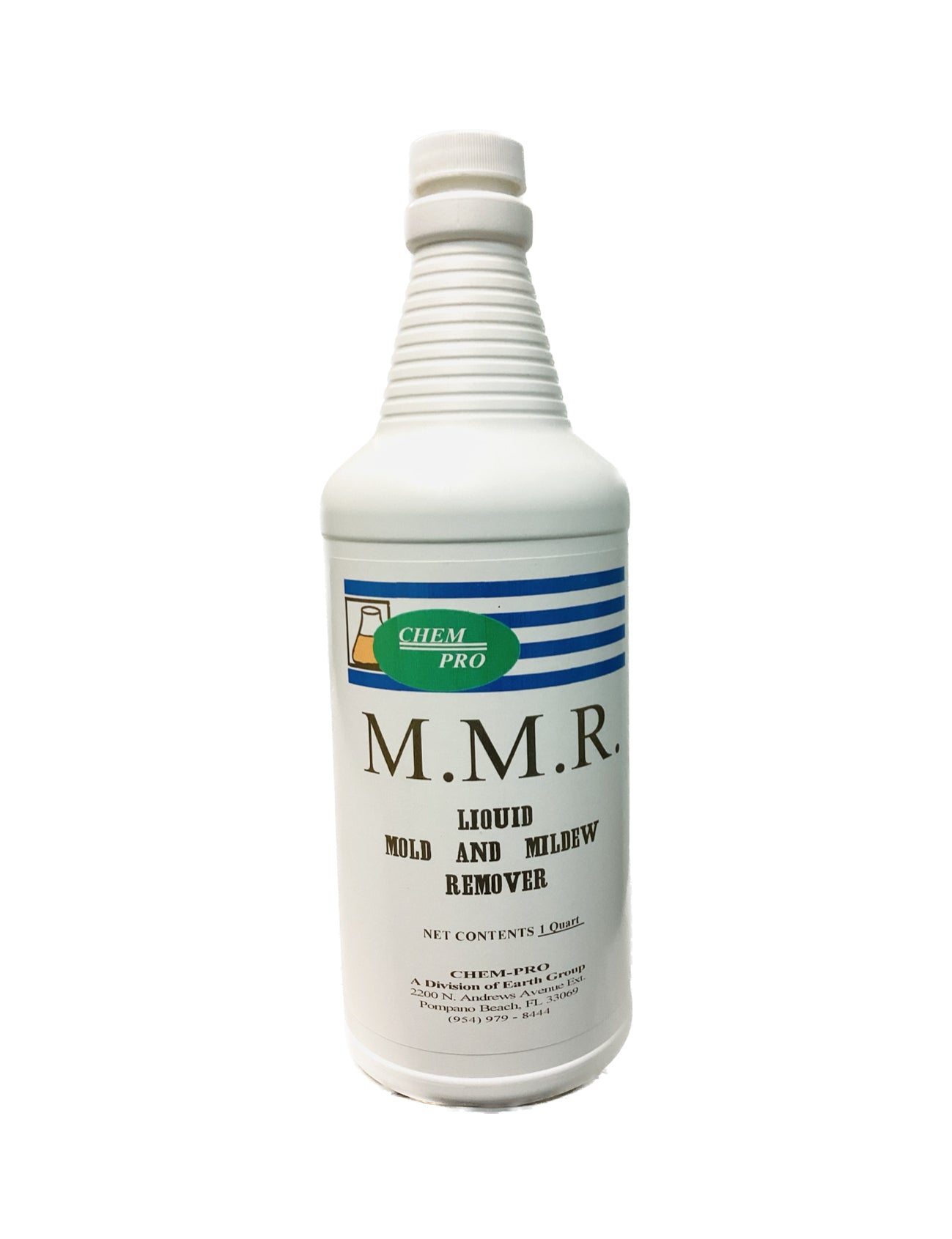 MOLD & MILDEW REM QT (12 QT/CS) - CHEM PRO M.M.R Liquid, Mold and Mildew Remover, 1 Qt.