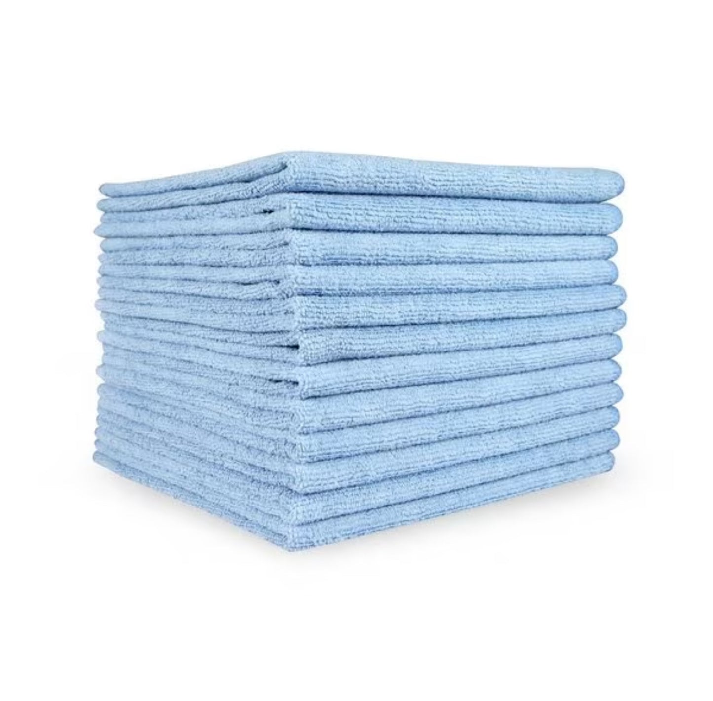PREMIUM BLUE MICROFIBER TOWEL