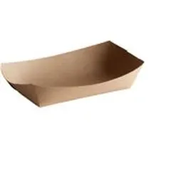 Tray Kraft 1Lbs - Food Tray Kraft (1 Lb)