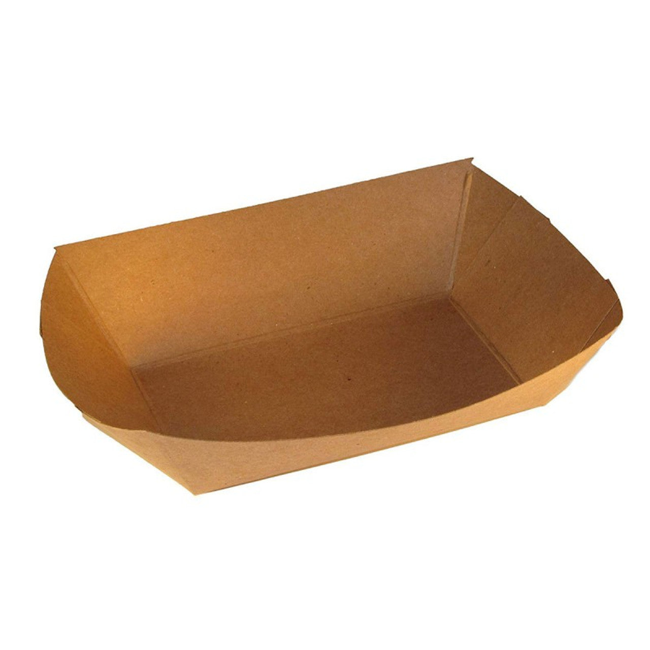 Tray Kraft 1Lbs - Food Tray Kraft (1 Lb)