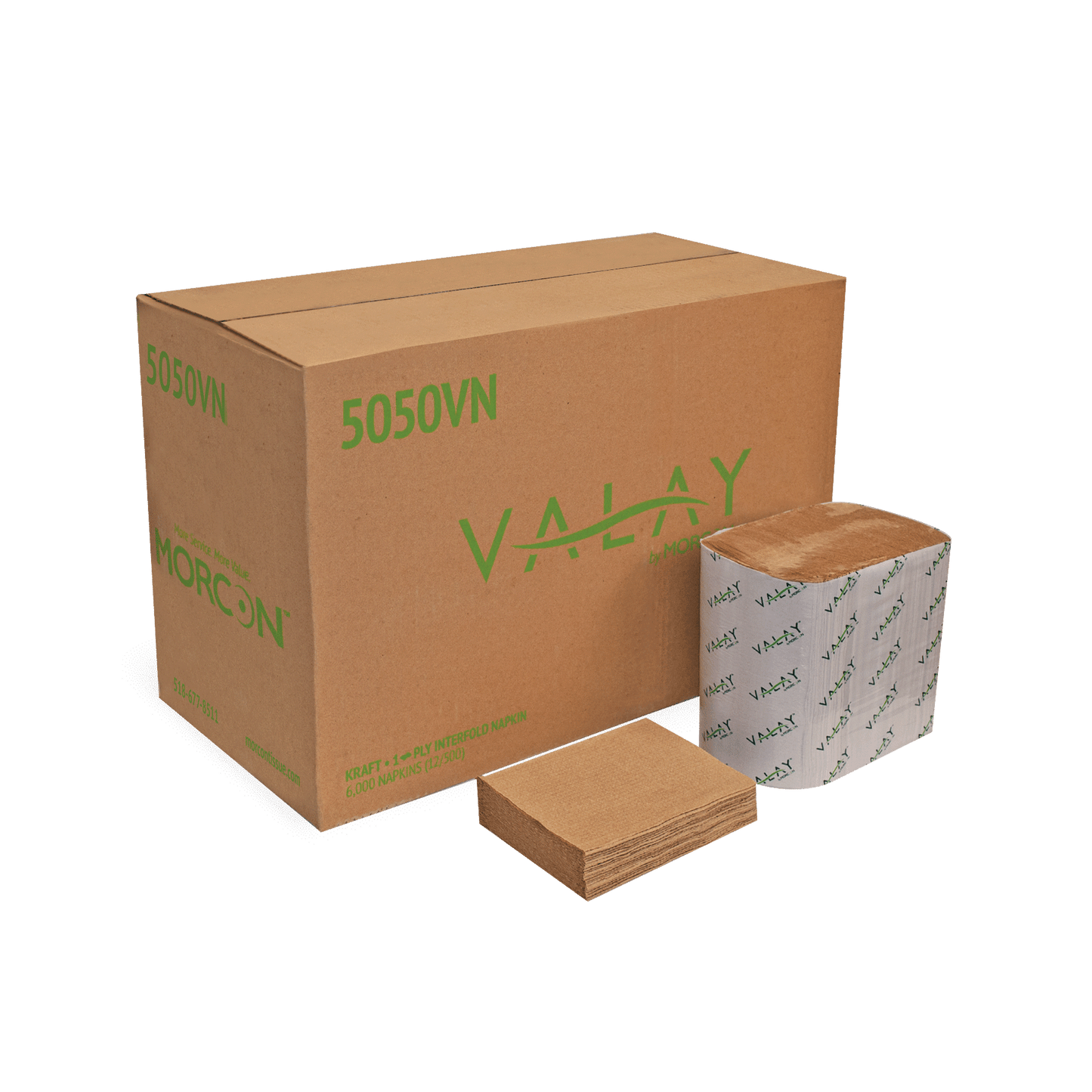 Interfold Napkin Kraft