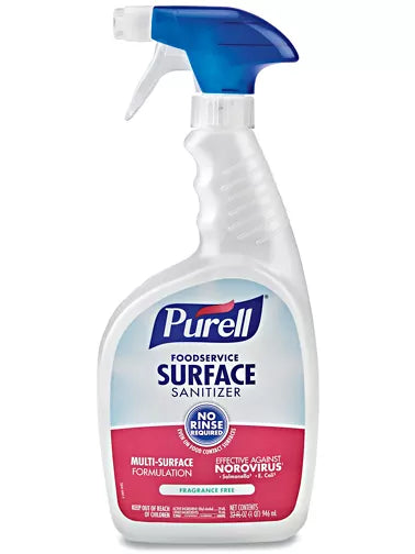 PURELL SURFACE SANITIZER - Purell Foodservice Surface Sanitizer