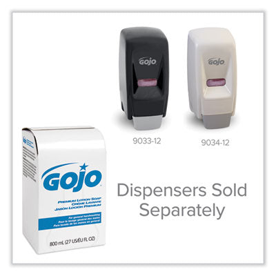 SOAP LIQ Premium Lotion Gojo 800ML (12Pack/Case) - Gojo Pink & Klean, Soap, Skin Cleanser, GOJ9128-12CT