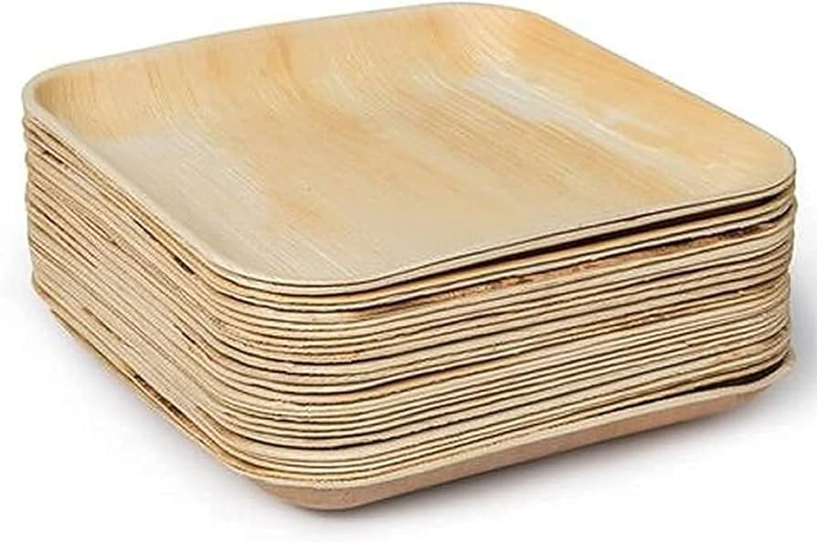 10x10 Palm Leaf Plate