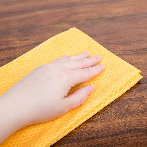 STRECH N' DUST - CHICOPEE Stretch 'n Dust Cloths, 12.6 x 17, Yellow