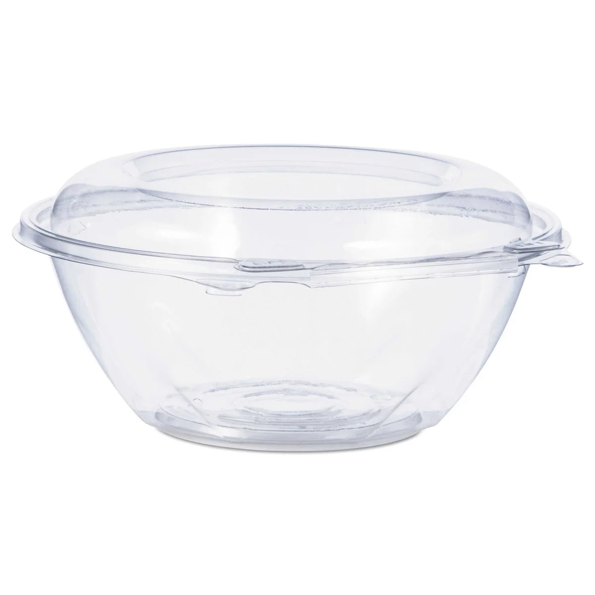 SafeSeal Bowl W/Lid 24 oz Plastic Tamper-Resistant (150/Case) - DART Tamper-Evident Bowl with Dome Lid - 150/Case