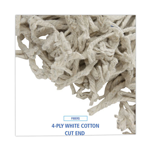 16" RAYON MOP HEADS - #16 Cotton Cut End Mop BWK2016C