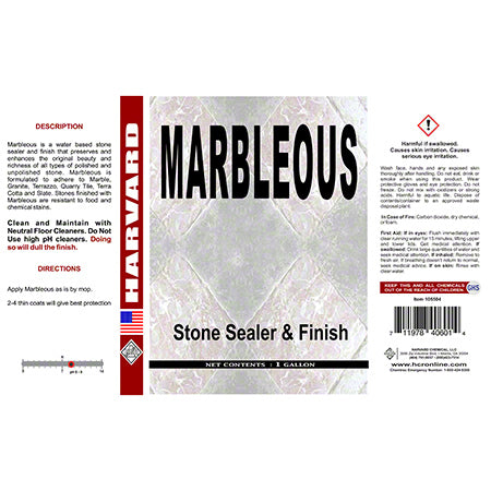 MARBLEOUS - HARVARD MARBLEOUS Stone Sealer