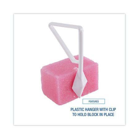 Toilet Bowl Para Deodorizer Block, Cherry Scent, 4 oz, Pink, (12/Box) - Boardwalk BWK-B04BX Toilet Bowl Blocks, Cherry, Solid, 4oz, (Pack of 12)