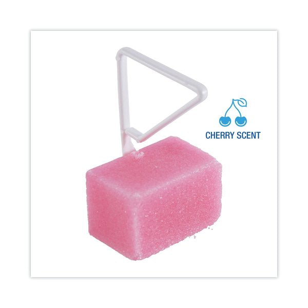 Toilet Bowl Para Deodorizer Block, Cherry Scent, 4 oz, Pink, (12/Box) - Boardwalk BWK-B04BX Toilet Bowl Blocks, Cherry, Solid, 4oz, (Pack of 12)