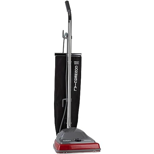 TRADITION Upright Vacuum - Sanitaire SC679K Tradition Upright Commercial Bagged Vacuum, Red