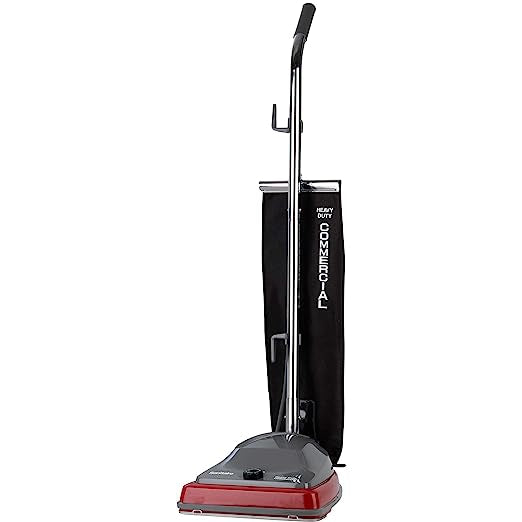 TRADITION Upright Vacuum - Sanitaire SC679K Tradition Upright Commercial Bagged Vacuum, Red