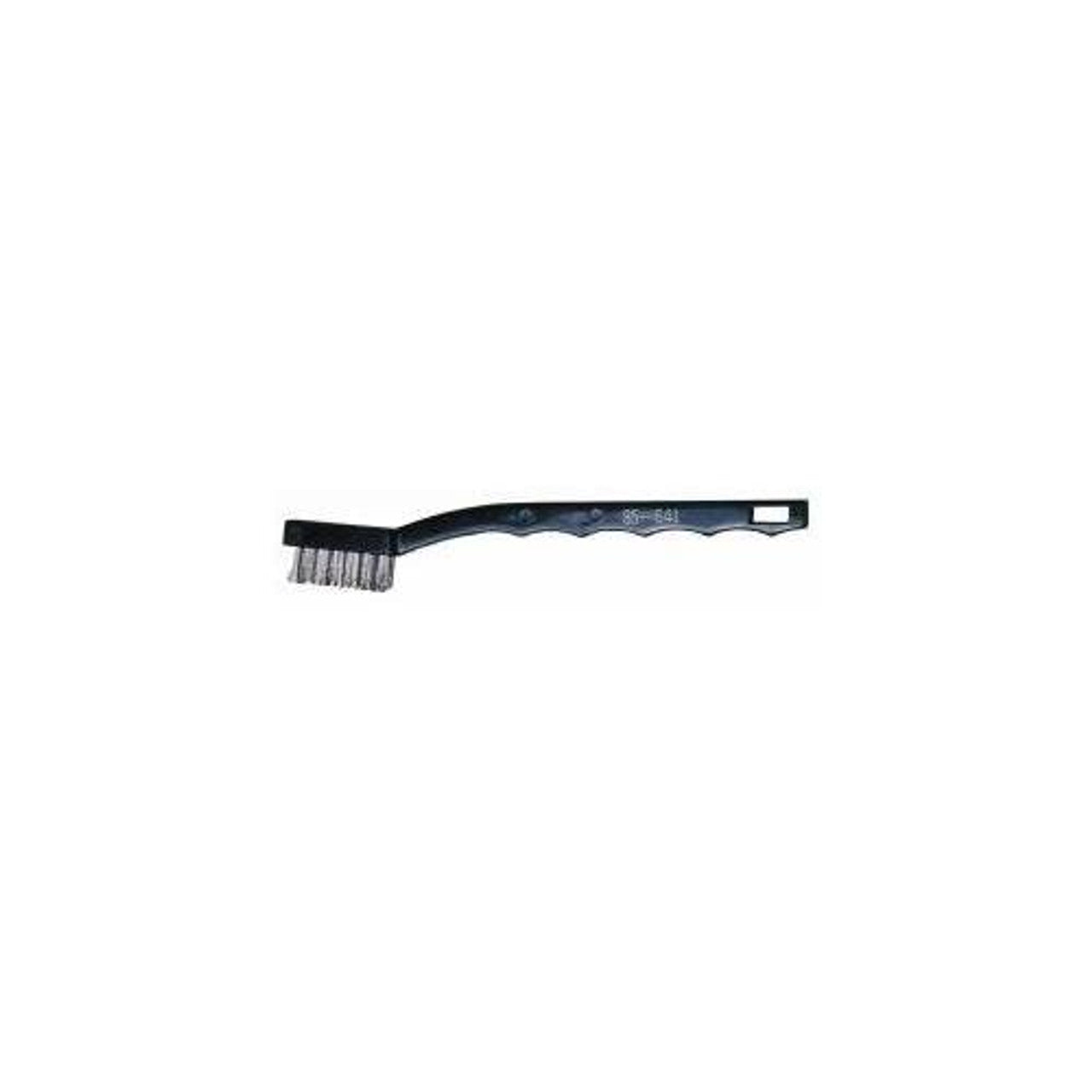 STAINLESS STEEL BRUSH PLASTIC HANDLE - SM Arnold Toothbrush-Style Professional Detail Brush w/ Stainless Steel Wire