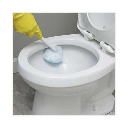 TOILET BOWL SOFT BRUSH - Boardwalk BWK-00160 Deluxe Bowl Mop, 10" Handle, 2" diameter Head, Plastic, White, WC Brush