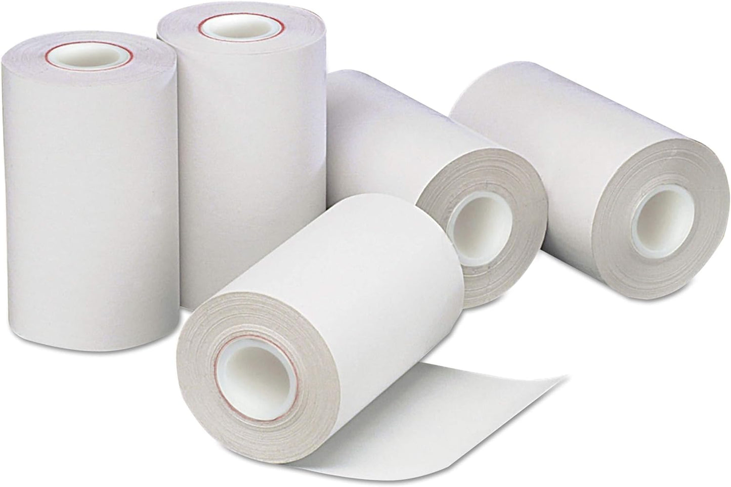 Thermal Printing Thermal Paper Rolls, 2.25" x 55 ft, White, 50/Carton