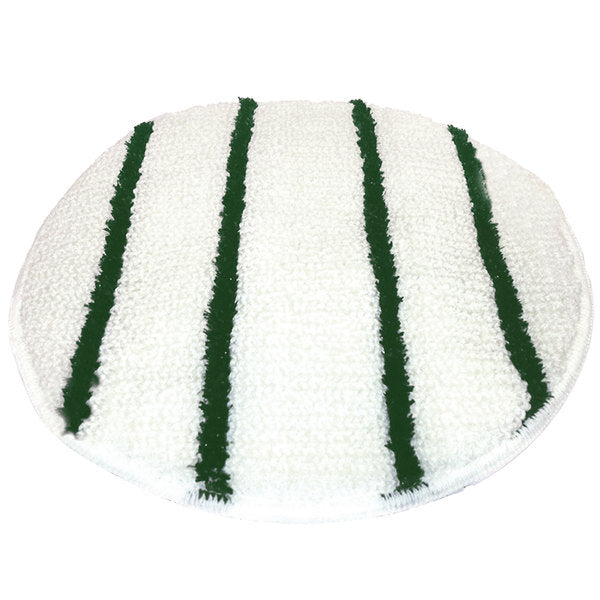 21" CARPET BONNET W/SCRUB - 21” Carpet Bonnet with Green Scrubber Strips