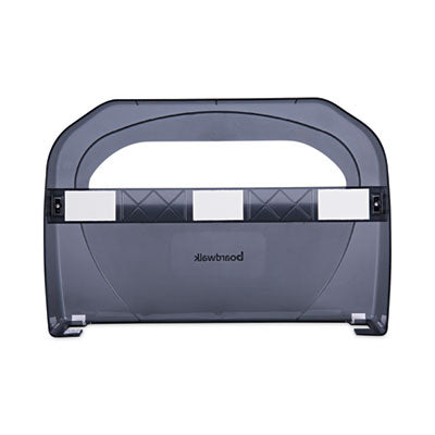Dispenser, Seat-Cover BLK - Toilet Seat Cover Dispenser, 17.25 x 3.13 x 11.75, Smoke Black, BWKTS510SBBWEA