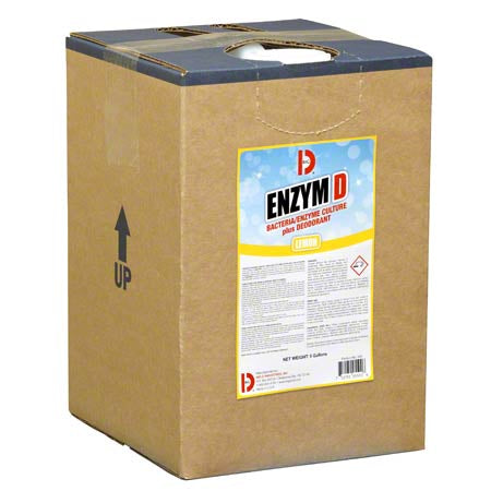 ENZYN-D LEMON GAL - Enzym D Digester Liquid Deodorant, Lemon, 1 Gal Bottle