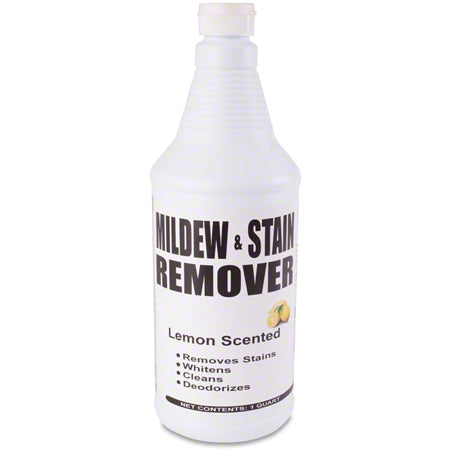 MILDEW STAIN REMOVER - Harvard Mildew & Stain Remover, Ready-to-use Chlorinated Cleaner and Stain Remover. (Lemon Scent)