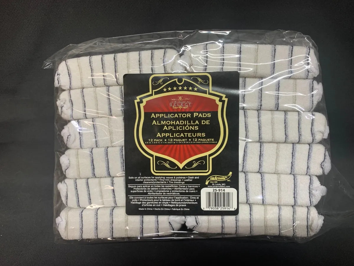 FOAM & TERRY APPLICATOR - SM Arnold Applicator Pad