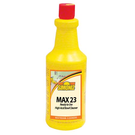 MAX 23 - SIMONIZ Max 23, Ready to Use High Acid Bowl Cleaner (1 Qt.)