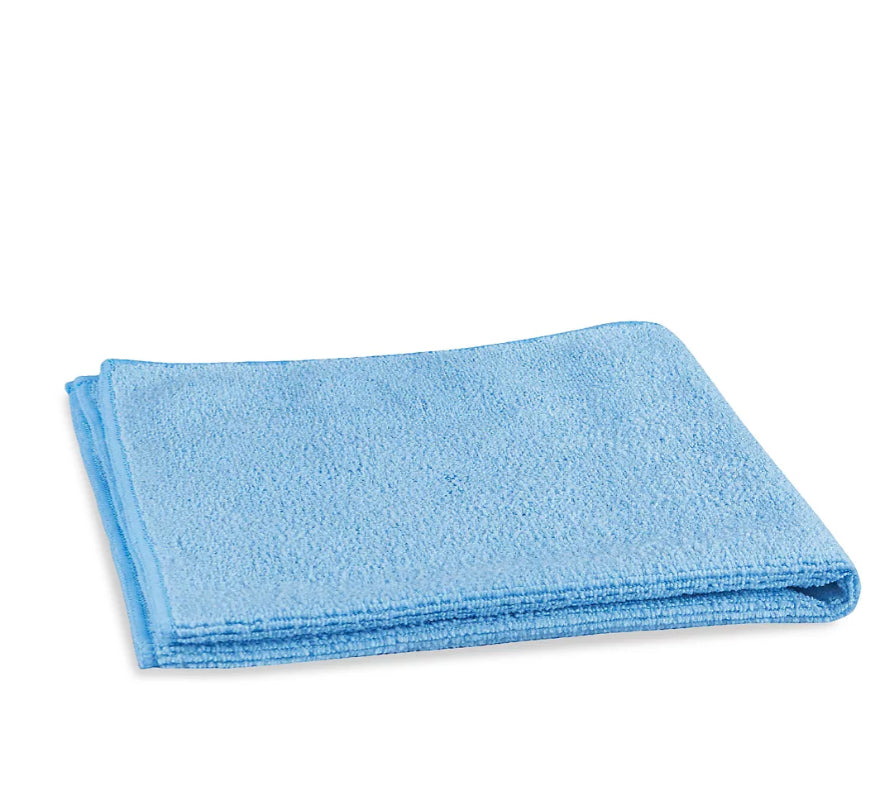 PREMIUM BLUE MICROFIBER TOWEL