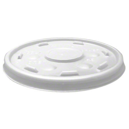 LV32 Foam Cup Lid Vent (500/Case) - CONVERMEX Vented Translucent Lid