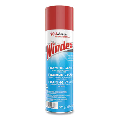 Windex Foaming Glass Cleaner, Fresh 20 oz Aerosol Spray