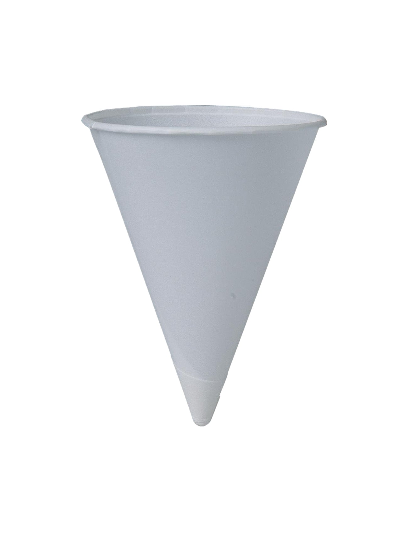 Cone Cup 200Pk, 4oz - Disposable Cone Cup 4oz., White, Paper, Pack of 200