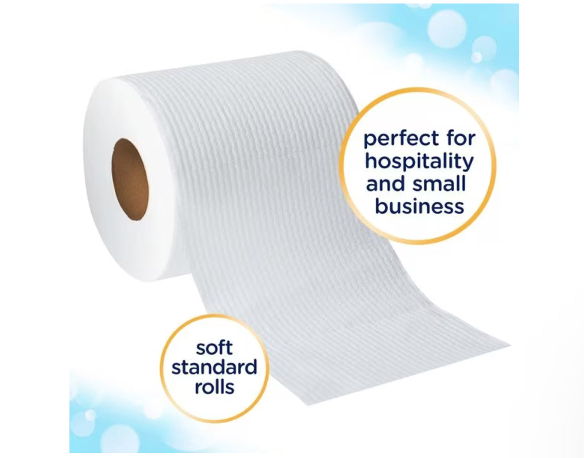 Cottonelle 2-Ply Bathroom Tissue, Septic Safe, White, 451 Sheets/Roll, 20 Rolls/Carton