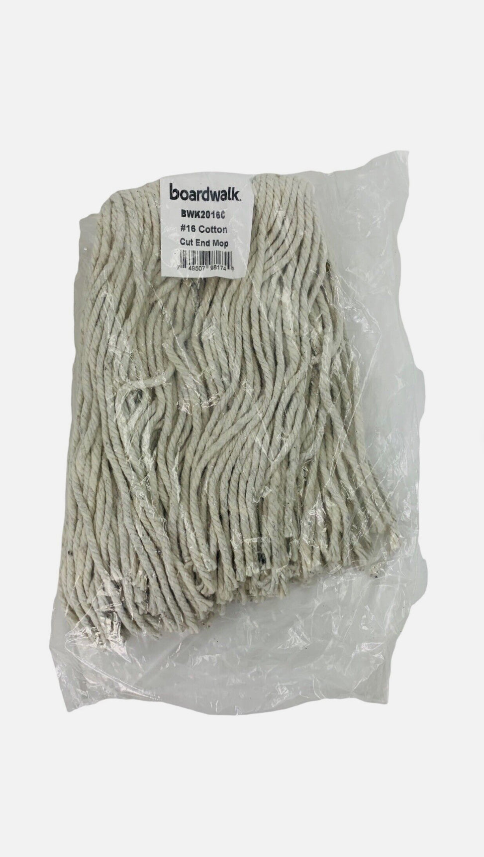 16" RAYON MOP HEADS - #16 Cotton Cut End Mop BWK2016C