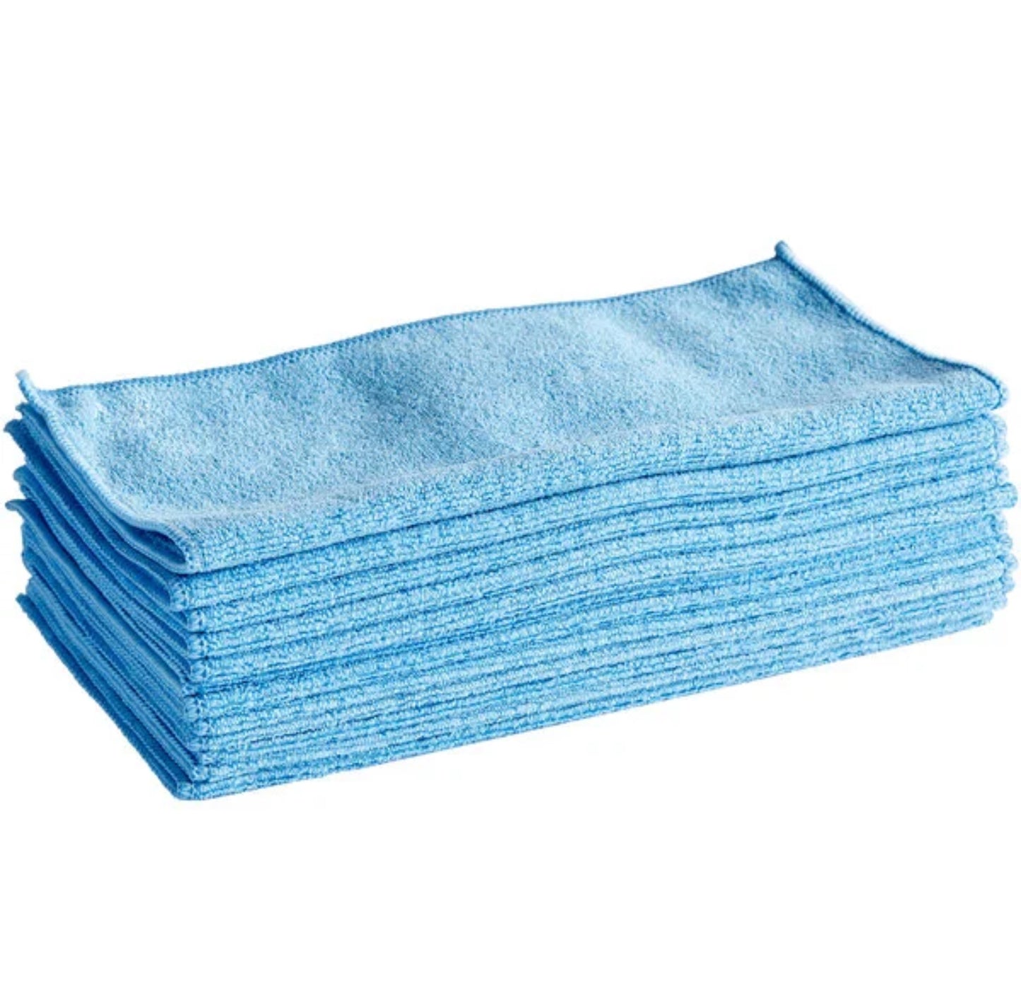 PREMIUM BLUE MICROFIBER TOWEL