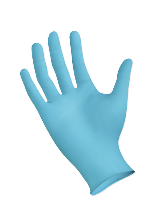 GLOVES BLUE NITRILE PF SIS L