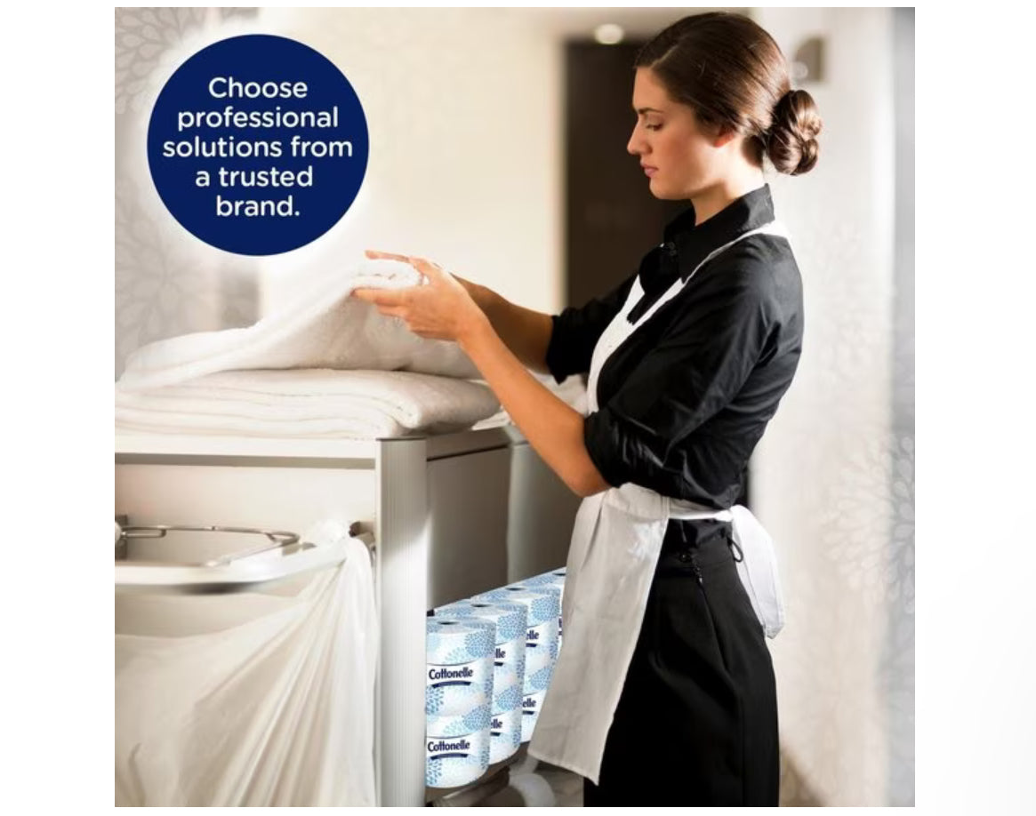 Cottonelle 2-Ply Bathroom Tissue, Septic Safe, White, 451 Sheets/Roll, 20 Rolls/Carton