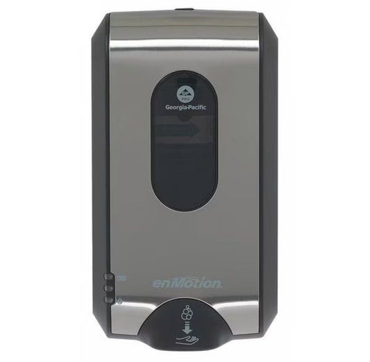 enMotion Automated Touchless Soap/Sanitizer Dispenser, 1,200 mL, 4.6 x 7.13 x 14.06, Stainless Steel, Wall-Mount