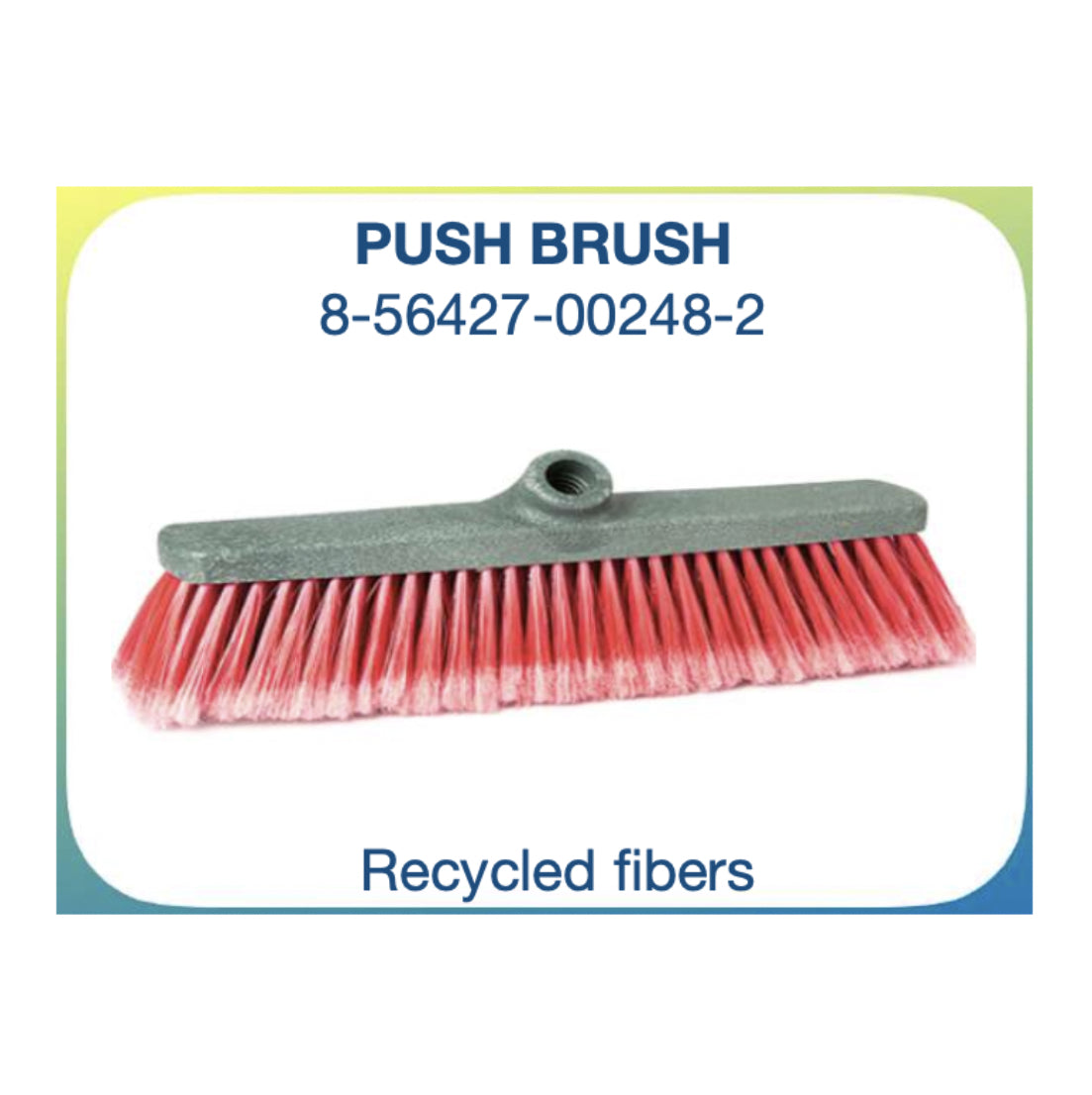Fiori Push Brush 12/cs - 00248 FIORI Push Brush (12pcs/Case)