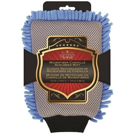 2 IN 1 MICROFIBER CHENILLE MITT