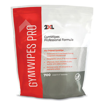GYMWIPES PROFESSIONAL REFILL (700/Pack - 4 Packs/Case)