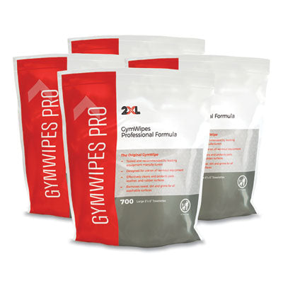 GYMWIPES PROFESSIONAL REFILL (700/Pack - 4 Packs/Case)