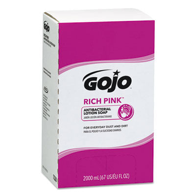 GOJO PINK ANTIBACTERIAL LOTION SOAP REFILL - Rich Pink Scent