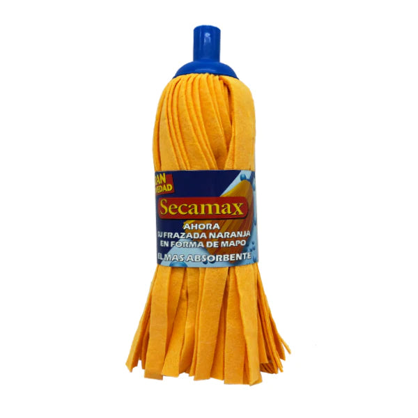 SECAMAX LARGE MOP SINTETIC ORANGE SHAMMY