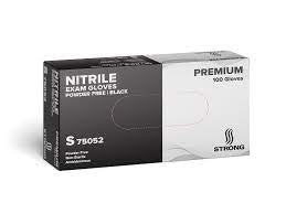 Glove Nitrile Black Powder Free - Small Size