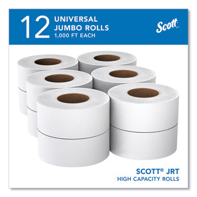 SCOTT JR. JUMBO (12 ROLL/CASE) - JRT Jumbo Roll Bathroom Tissue