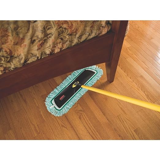Rubbermaid Q408 Flat Mop Dust Pad 18’’ Microfiber Looped Ends