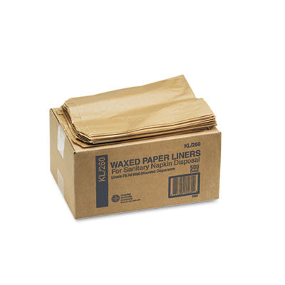 HOSPECO® Napkin Liner Kraft Wax