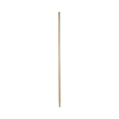 Wood Broom Handle, Tapered End - Lacquered Pine Wood BWK125