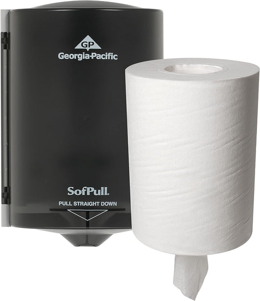 SOFTPULL CENTER PULL DISPENSER - SofPull Junior Centerpull Paper Towel Dispenser by GP PRO (Georgia-Pacific) / 58008