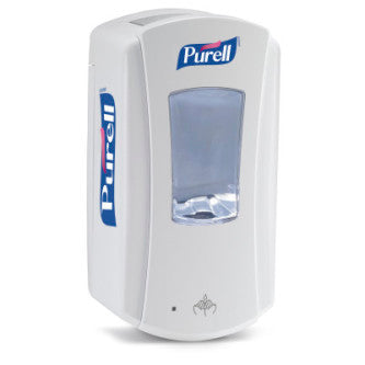 PURELL LTX-12 DISPENSER - Purell 1920-04 White Touchless Hand Sanitizer Dispenser / 1200ml