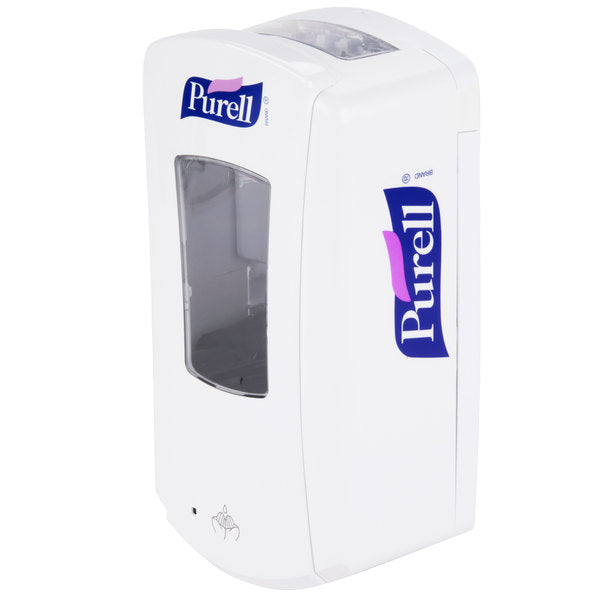PURELL LTX-12 DISPENSER - Purell 1920-04 White Touchless Hand Sanitizer Dispenser / 1200ml
